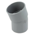 Coude PVC à coller 20° Mâle/Femelle Diamètre 63 mm couleur gris