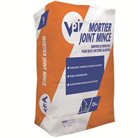 Mortier de montage Mortier joint mince blocs calibrés® VPI - Sac de 25 KG