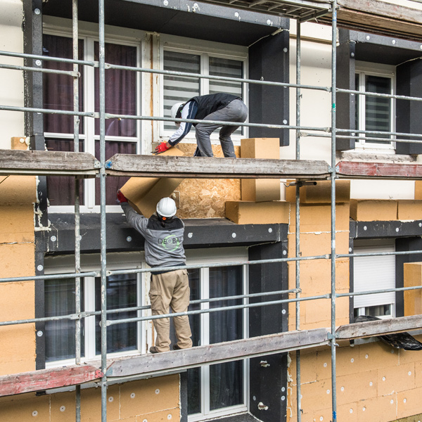 Panneau isolant en fibre de bois pour murs extérieurs sous enduit - Pavawall Smart Pavatex - R=3,70 m².K/W - 940,0 MM x 600 MM - ép. 145 MM