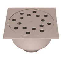 SIPHON 247X247 SORTIE VERT 100 MM RENFORCEE 25100R