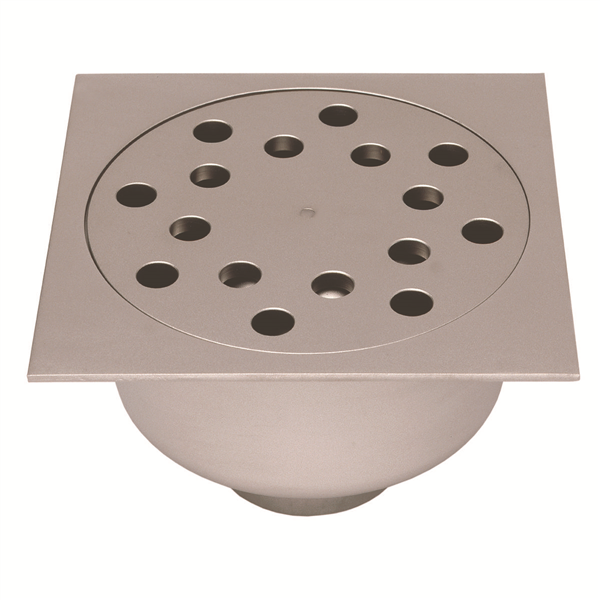 SIPHON 247X247 SORTIE VERT 100 MM RENFORCEE 25100R