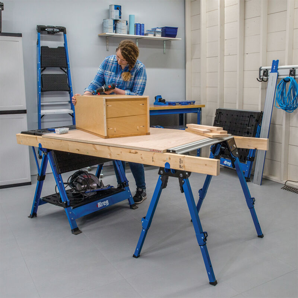 Tréteau multifonction - Track Horse KWS500 Kreg - hauteur réglable 168 à 906 mm