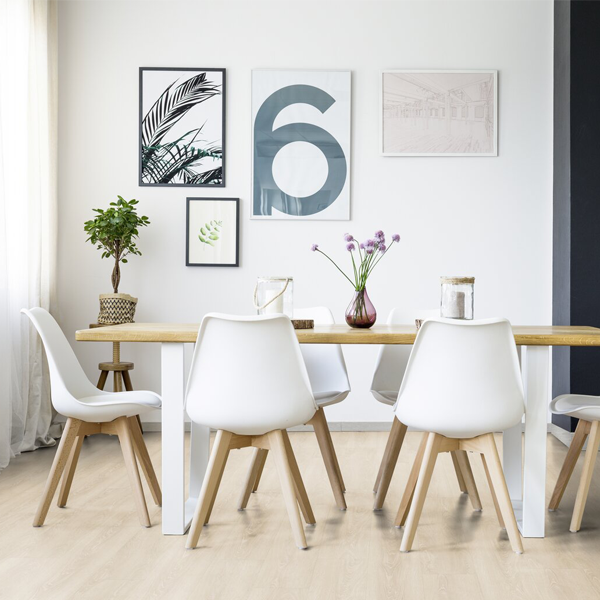 Lame vinyle clipsable imitation bois - Virtuo 55 Rigid Acoustic - 125,0 CM x 22,9 CM - ép. 5,70 MM - Bohem Beige