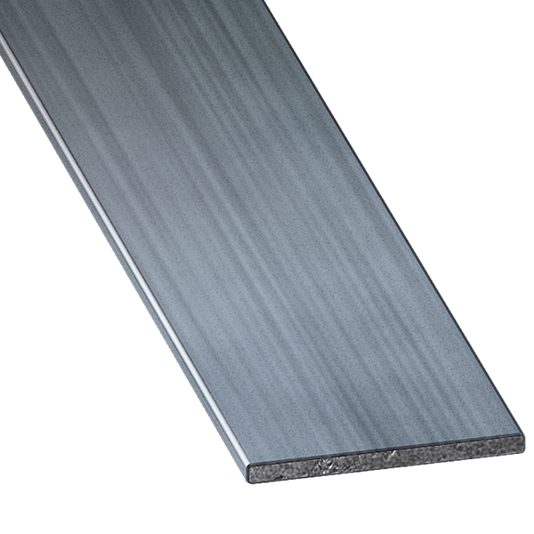 Profilé plat acier étiré vernis CQFD - 16 x 2 mm - longueur 1 mètre 2001-61920