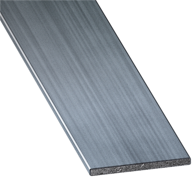 Profilé plat acier étiré vernis CQFD - 16 x 2 mm - longueur 1 mètre