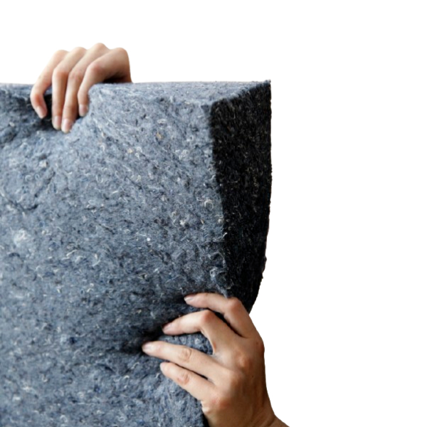 Panneau isolant textile biosourcé COTONWOOL® FLEX 25 - 120 x 60 cm - R 1,60 m².k/w - ép. 60 mm