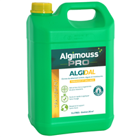 Traitement terrasse et dallage - Algidal Algimouss - Bidon de 5 LTR