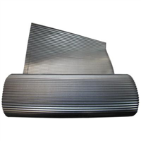 Bande de plomb plissé