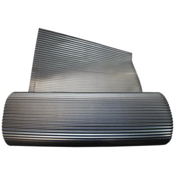 Bande de plomb plissé