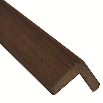 Cornière en Sapin du Nord Traité Classe 3 Vert - 6,8 CMx6.8 CM - L.3,00 M