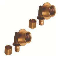 Module de raccordement - robinetterie bain-douche à glissement PER