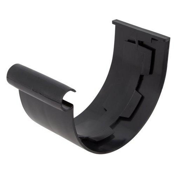 Jonction de gouttière à coller - LG25 JNC25 - Noir