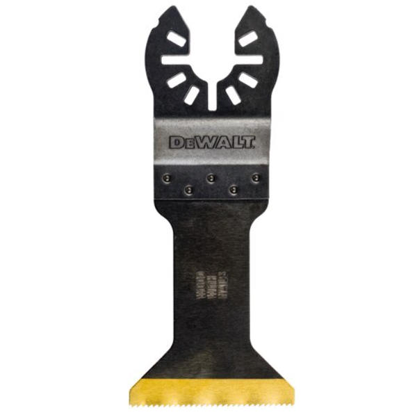 Lame bimétal pour Multicutter Dewalt - bois durs, bois cloutés, plâtres et PVC - 44 x 55 mm