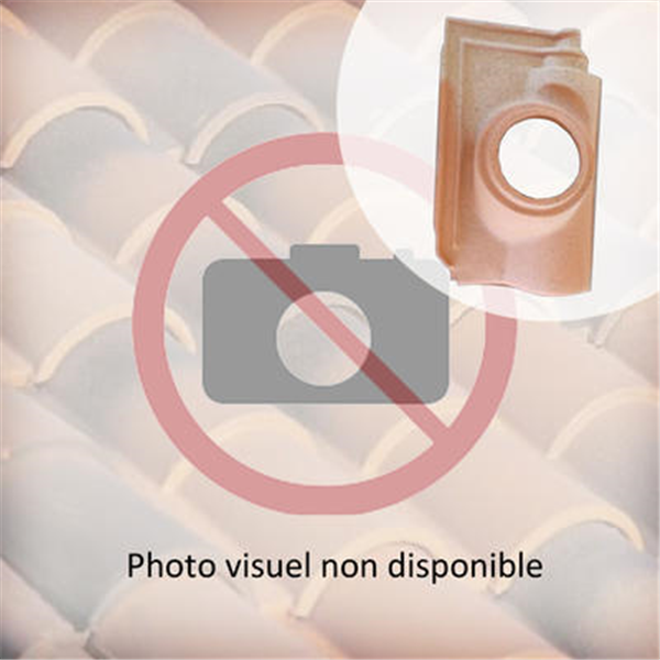 Tuile à douille - Diam.125 mm (DO12)
