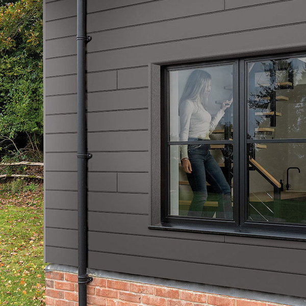 Lame de bardage Cedral Click finition Smooth - couleur Gris étain C54 - ép.12,0 MM - 186 MM x 3600 MM