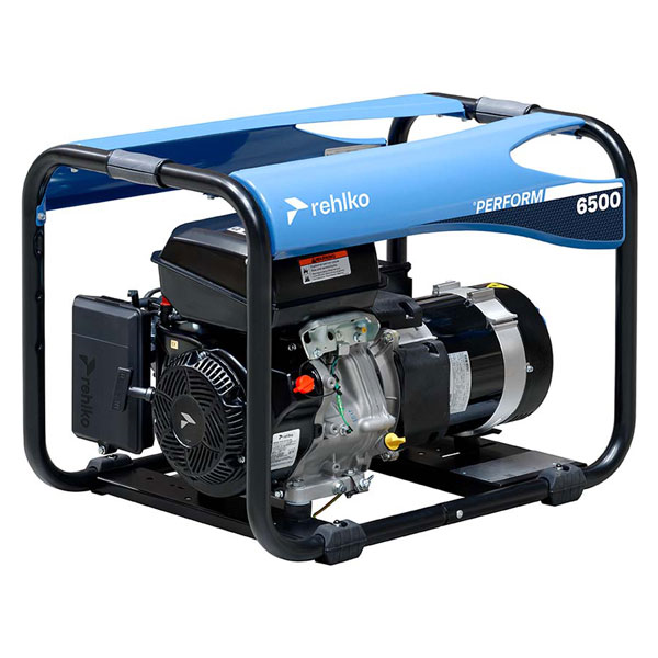 Groupe électrogène Perform 6500 C5 monophasé 230V moteur essence 6,3 kW
