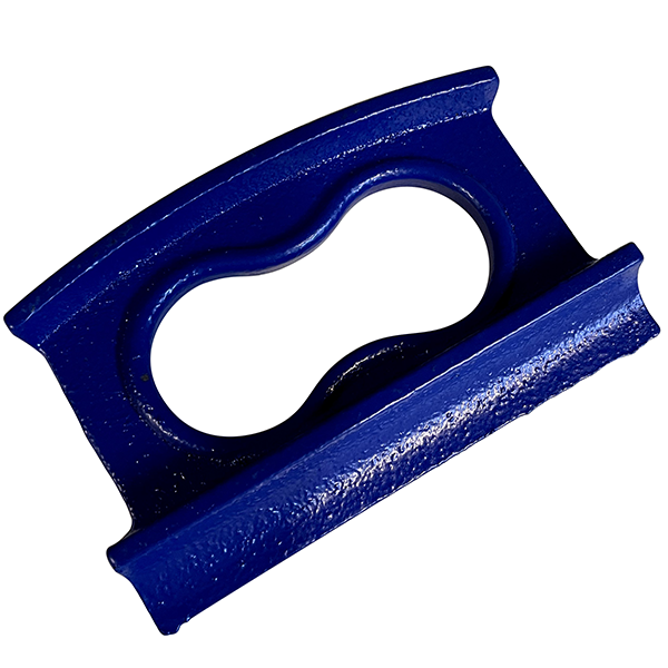 Fer à marche en fonte Obra pour finition béton largeur 13,5 cm