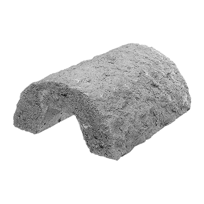 COUVERTINE GRAVILLON ROULE, HAUTEUR 20 CM, LONGEUR 45 CM