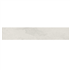Plinthe de carrelage intérieur en grès émaillé effet pierre Edilis Ruben - 45,0 CM x 8,0 CM - ép. 8,5 MM - Blanc
