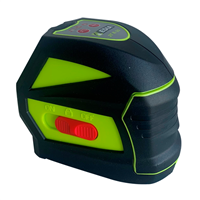 Niveau laser rouge 2 plans pendulaire à piles - R-30 Edia - sol mur plafond - portée de 30 m