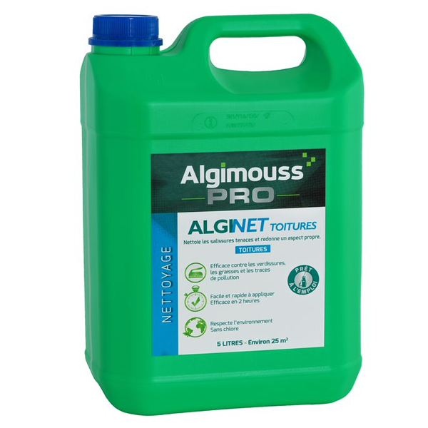 Nettoyant toitures Alginet bidon de 5 litres