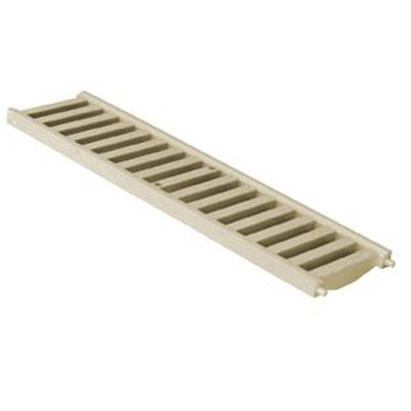 GRILLE CANIVEAU 130X500 MI RENFORCEE SABLE