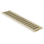 GRILLE CANIVEAU 130X500 MI RENFORCEE SABLE