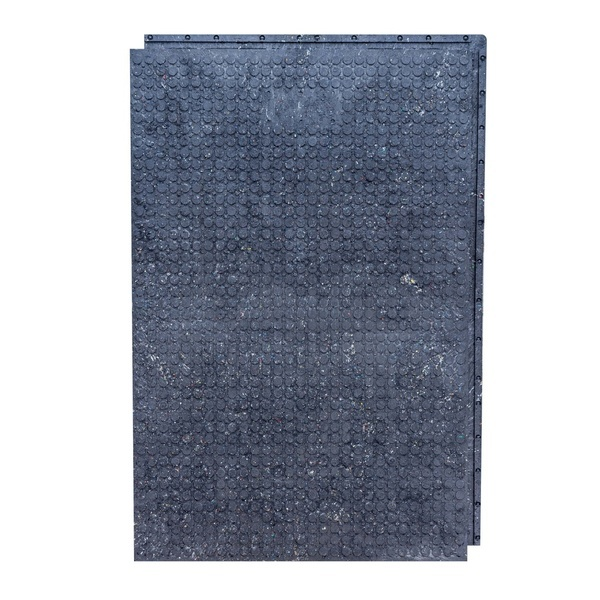 Plaque de roulage 35 T Helox en PVC emboîtable avec surface antidérapante - 1200 x 800 mm - ép. 32 mm