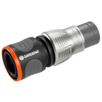 Raccord d'arrosage rapide Premium pour tuyau Ø 13 - 15 mm - Gardena - A fixer au nez de robinet