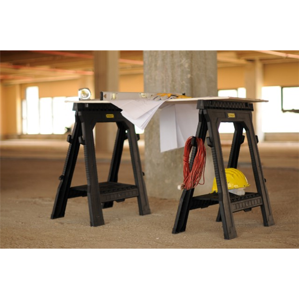 Tréteaux pliables Stanley charge maximale 450 kg lot de 2 pièces