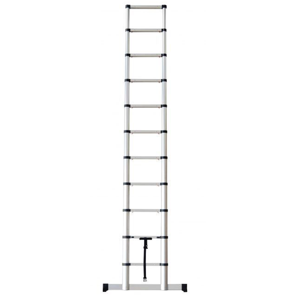 Échelle télescopique en aluminium X-SCOPIC Tubesca - hauteur pliée 0,90 M - hauteur dépliée 3,80 M - hauteur d'accès max 4,70 M