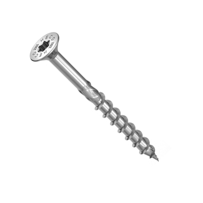 Vis à bois Heco Topix Plus Acier zingué - Tête fraisée Filetage partiel Empreinte HD30 - Ø6 x 60 mm - Boîte de 200