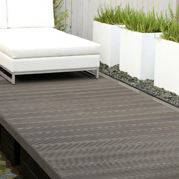 Lame de terrasse en composite Noir réglisse - Twinson Essential XL - 20,00 MM x 180 MM - longueur 4,00 M