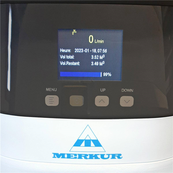 Adoucisseur Mercurion 6 - 20 L - kit d'installation complet et Mise en service