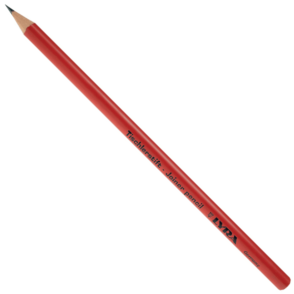 Crayon de menuisier Lyra mine taillée 2H | Quincaillerie