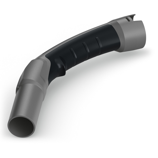 Coude d'aspiration NW 35 2K Karcher DN 35 avec grip pour aspirateur NT