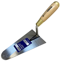 Truelle italienne ronde Obra longueur 18 cm manche bois