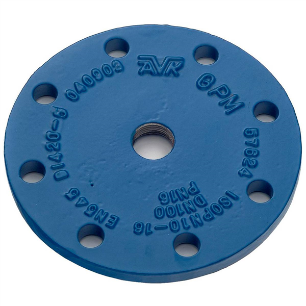 PLAQUE DN100 TAR. 50x60 2"