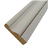 Chambranle à doucine Louix XVI en MDF - bois PEFC peint en blanc - 38 MM x 10,0 MM - longueur 2,44 M
