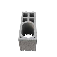 Bloc poteau sismique en béton rectifié Technibloc - 500 MM x 200 MM x 250 MM