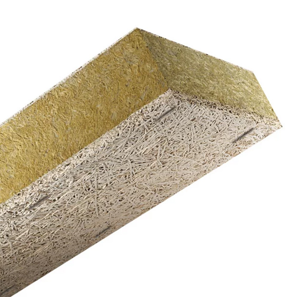 Panneau isolant pour sous-face de dalle béton pose en fond de coffrage - Fibraroc 35 FC Type 3 Agrafé - R 3,60 m².K/W - 2,00 M x 0,60 M - ép. 135 MM