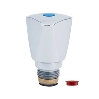 Tête universelle avec croisillon pour robinet mélangeur - Filetage Mâle 15 x 21 - Métal chromé