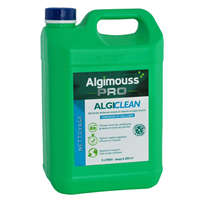 Nettoyant dégraissant pour dallage et terrasse - Algiclean - bidon de 5 litres