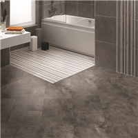 Dalle vinyle imitation carrelage à clipser CLIC 55 - Basalt - 60,3 CM x 31 CM - ép.5 MM