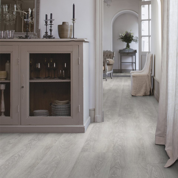 Lame vinyle clipsable imitation bois - Virtuo 55 Rigid Acoustic - 125,0 CM x 22,9 CM - ép. 5,70 MM - Bohem Dark Grey