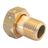 Raccord 2 pieces laiton pour compteur Mâle 3/4" - Ecrou tournant 3/4