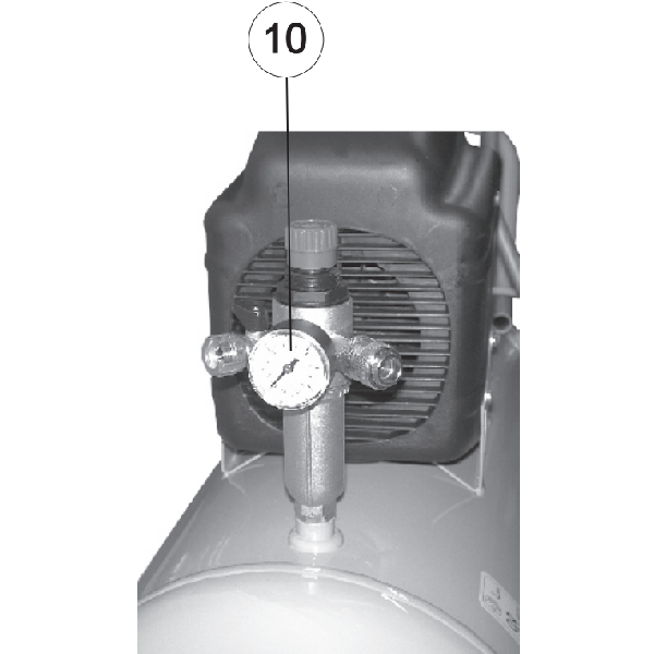 Epurateur détenteur PM mixte 3/8" mâle 0-12 bar Lacmé