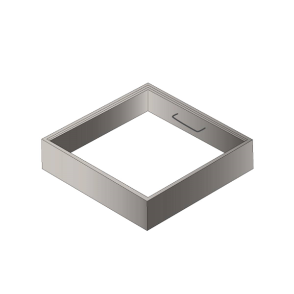 Elément regard carré 1200x1200mm hauteur 30cm avec échelon