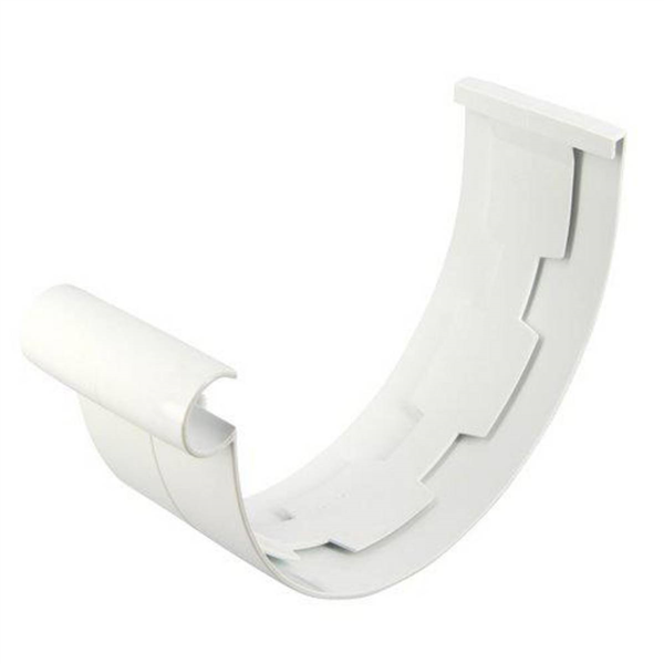 Jonction de gouttière à coller - Ovation LG33 Nicoll - Blanc