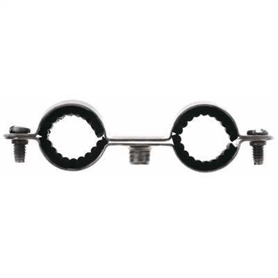Collier double isophonique pour tube de 16 mm - boîte de 50